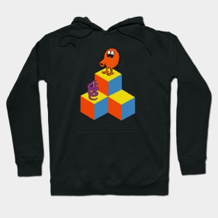 Qbert Game Hoodie